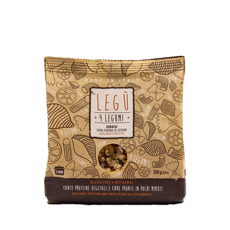 Pasta Sorrisi 4 legumi (100% legumi) 250g