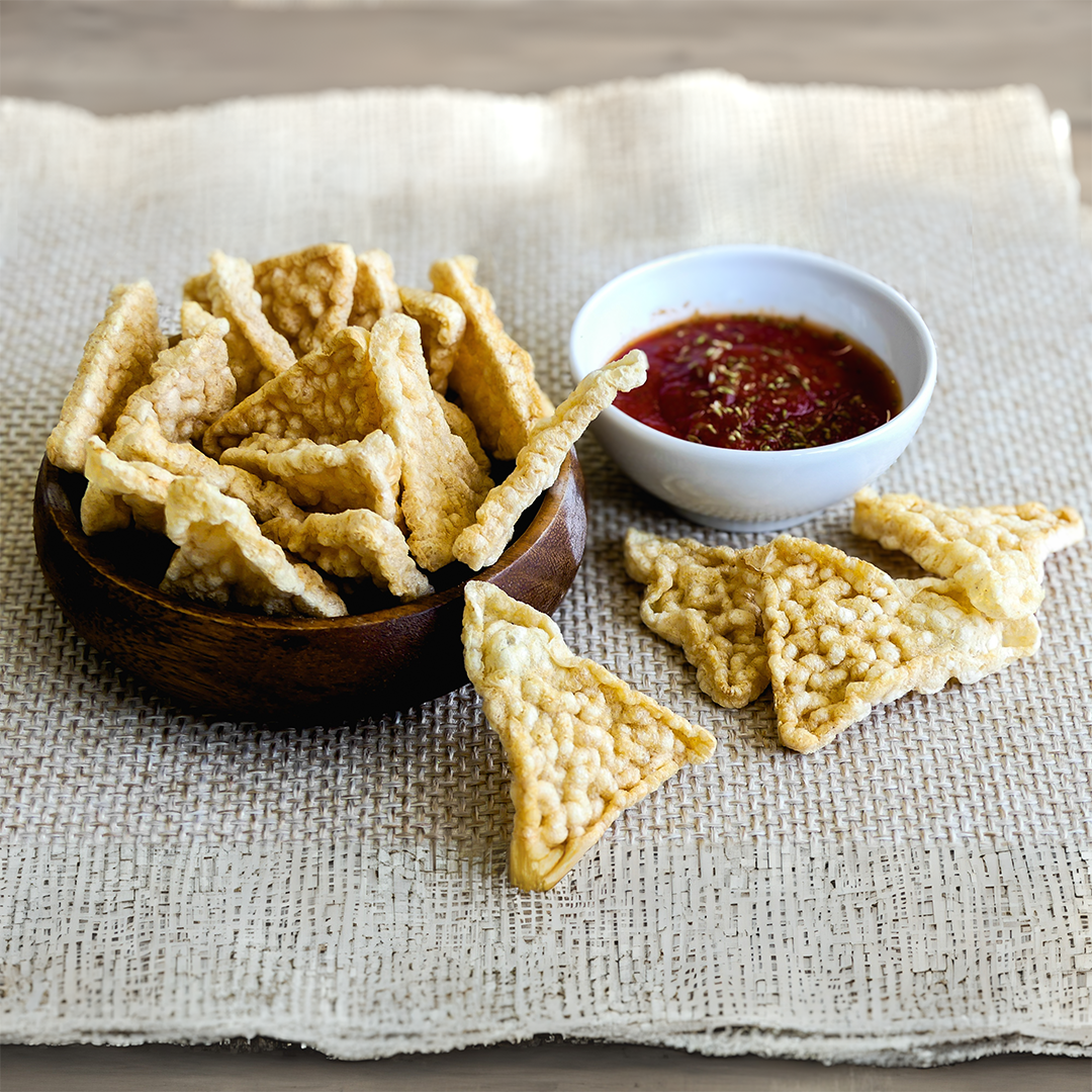 Snacks crunchy triangles (100% legumes) classic - natural flavor