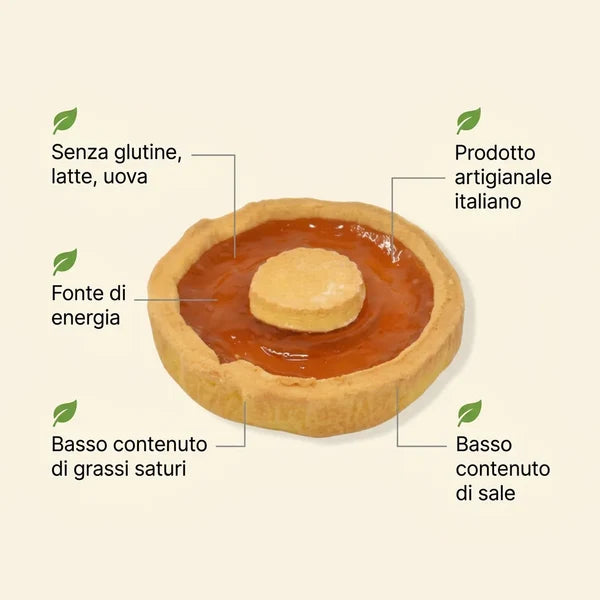 Crostatina all'Albicocca Senza Glutine