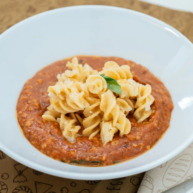 Fusili e Ragù Vegetale Vegano