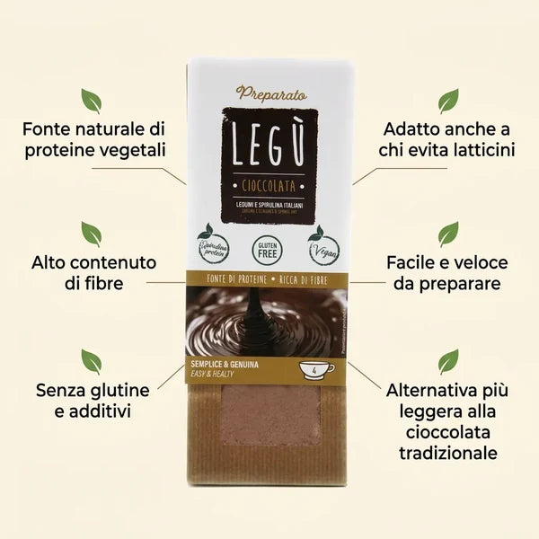 Mix Cioccolata Calda con Legumi e Cacao