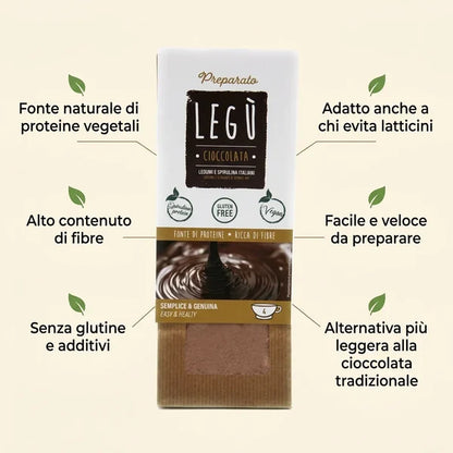 Mix Cioccolata Calda con Legumi e Cacao