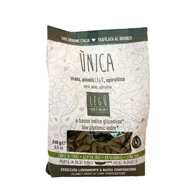 Pasta Intrecci (4 Legumes, Spirulina and Millet)