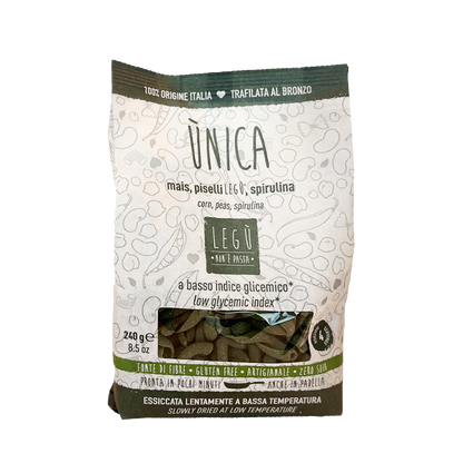 Pasta Intrecci (4 Legumes, Spirulina and Millet)