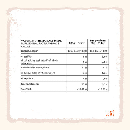 Tagliatelle alle Castagne 120g -EDIZIONE SPECIALE-