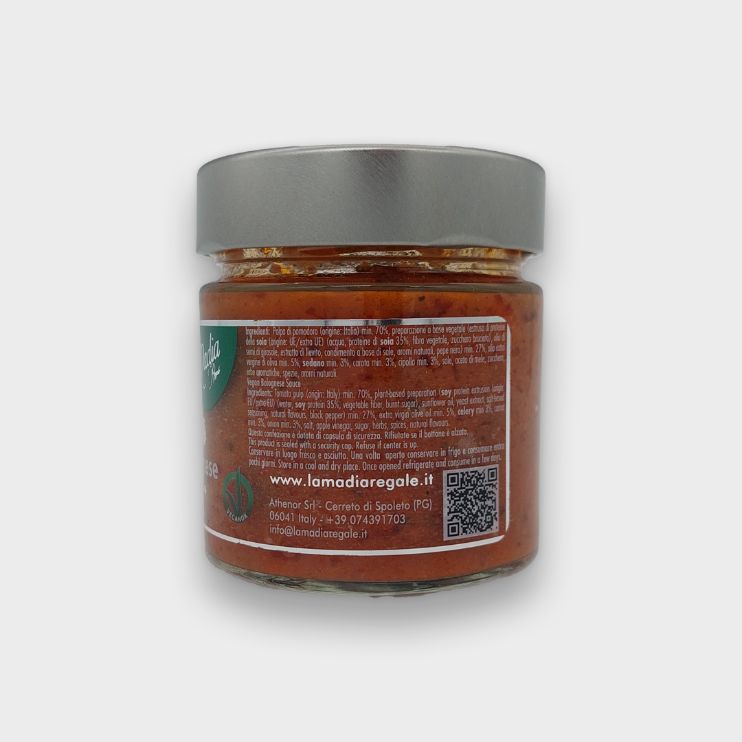 Ragù alla Bolognese Vegano