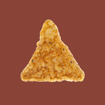 Snacks crunchy triangles (100% legumes) Onion and Paprika flavored