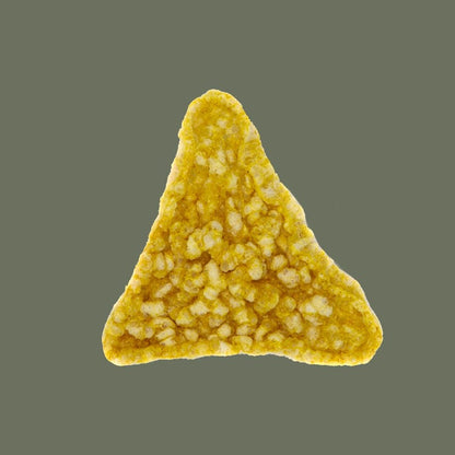 Snacks crunchy triangles (100% legumes) Turmeric & Pepper flavored