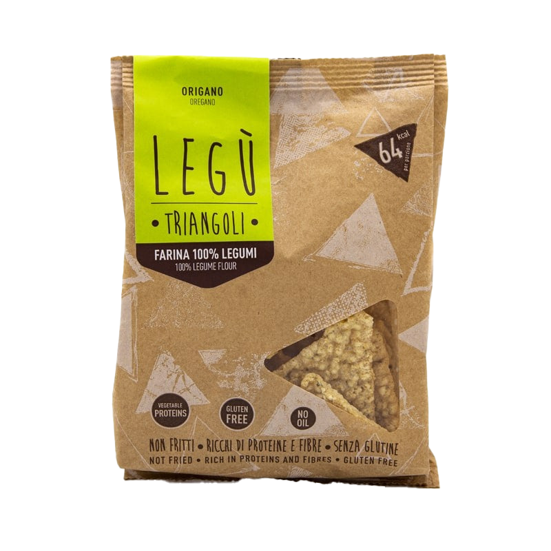 Triangoli snack (100% legumi) gusto Origano