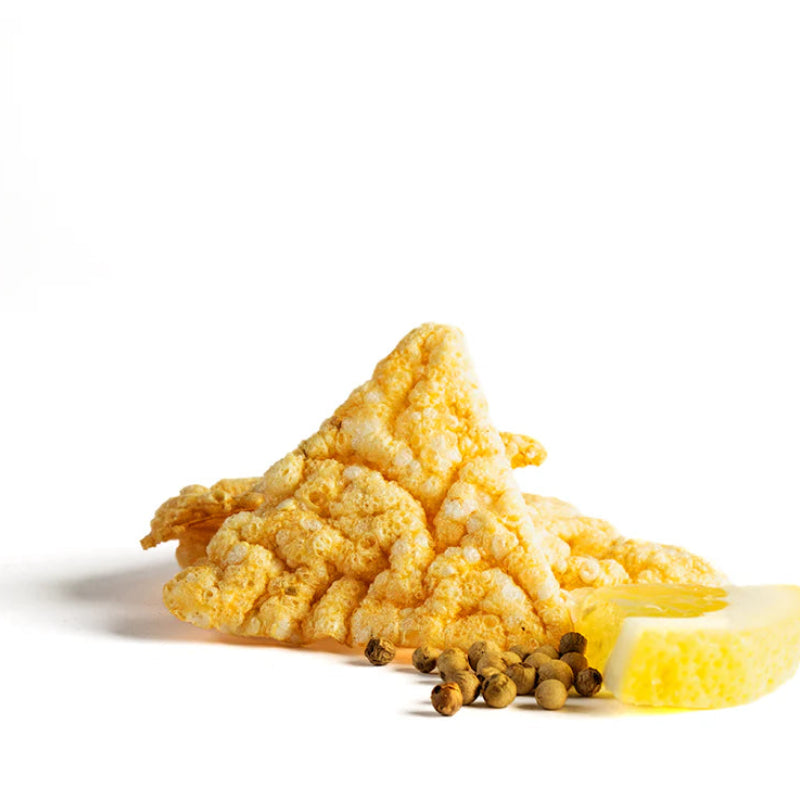 Triangoli snack (100% legumi) gusto Quinoa, Limone & Pepe bianco