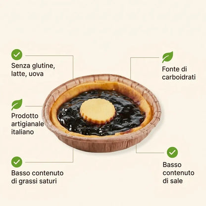 Crostatina ai Frutti di Bosco Senza Glutine
