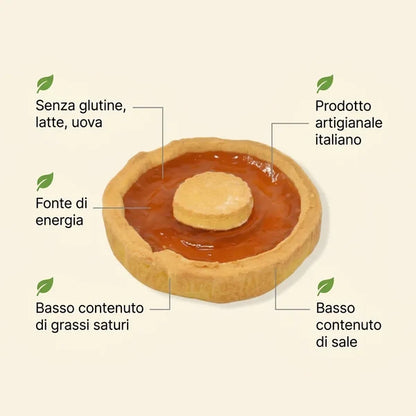 Crostatina all'Albicocca Senza Glutine
